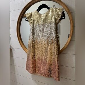 Gap girls size medium sequin dress